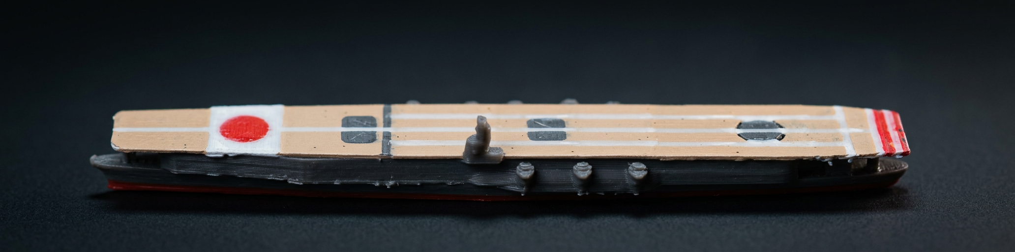 IJN Akagi 3D printed miniature