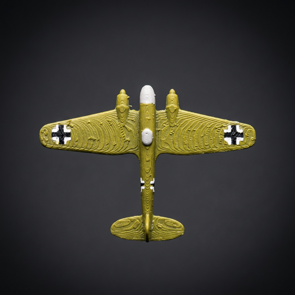 Heinkel He-111 3D printed miniature