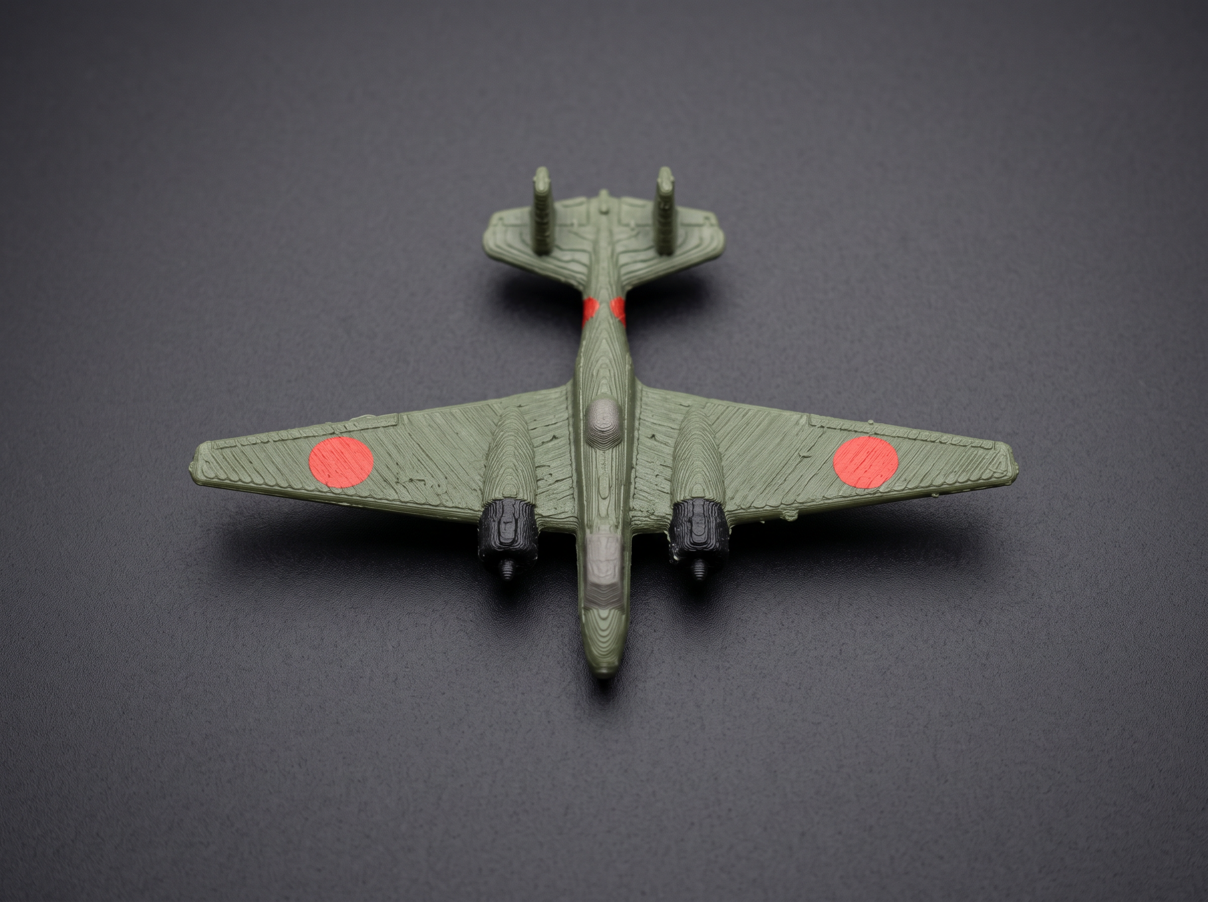 Mitsubishi G3M 3D printed miniature